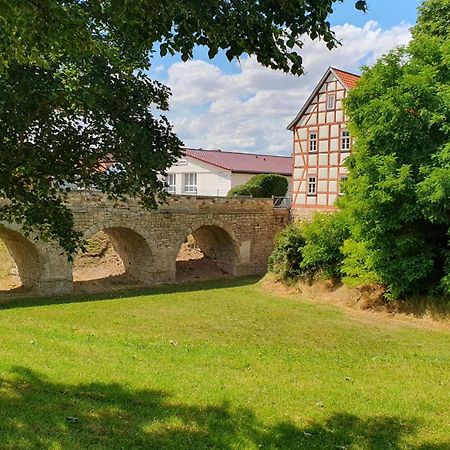 Ferienwohnungen An Der Schlossruine Herbsleben المظهر الخارجي الصورة
